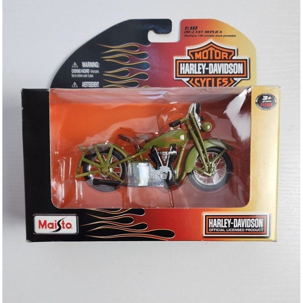 NEW Maisto 1:18 Die Cast Harley Davidson Series 24 1928 JDH Twin Cam Motorcycle